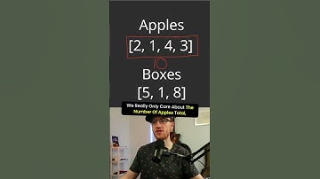 Leetcode 3074 - Apple Redistribution into Boxes