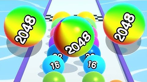 Ball Run 2048 - All Levels Gameplay Android, iso, Level 231