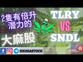 美股投資技術分析系列| 2隻有倍升潛力的WSB熱門概念大麻股: #TLRY & #SNDL  | #WallStreetBet