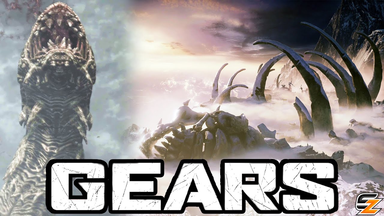 Gears of War Story Lore All LOCUST RIFTWORM Cutscenes So Far! (Gears