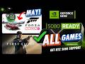 Almost ALL GAMES get RTX 5080 Support &amp; MAY Games | GeForce Now News UPDATE