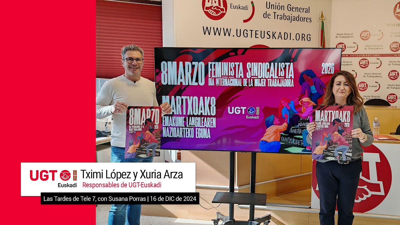 Manifiesto del 8 de marzo e informe sobre desigualdad salarial en Euskadi | Xuria Arza Vélez