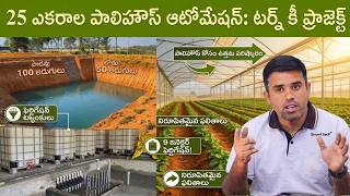 25 Acre Polyhouse Automation Project | Farm Pond, Fertigation &amp; Smart Irrigation Setup | Mobitech