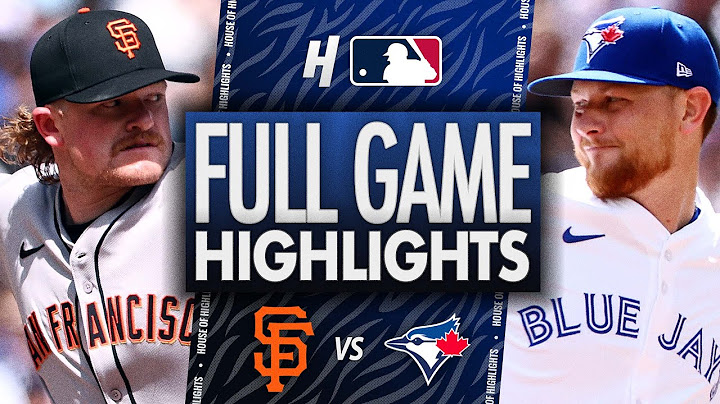 San Francisco Giants vs Toronto Blue Jays - FULL GAME HIGHLIGHTS  | July 19, 2025 MLB Season