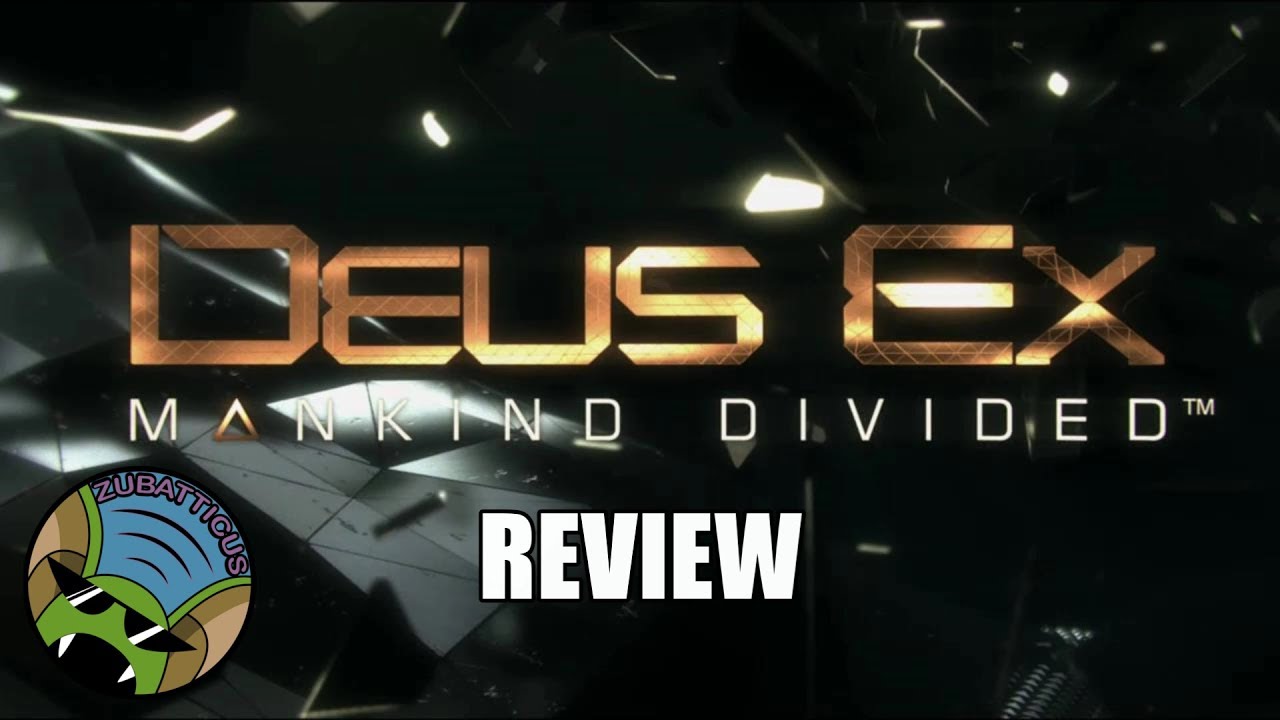 Deus Ex Mankind Divided Review - A Mountain of Nitpicks