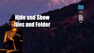 How to Hide and Show files and folder on Mac