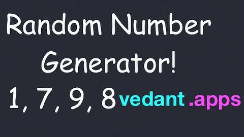 Random Number Generator in Swift (Outdated)