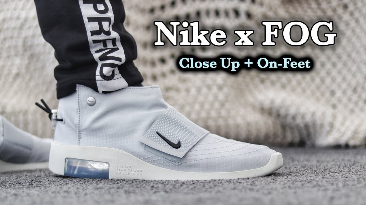 nike air fear of god moccasin pure platinum