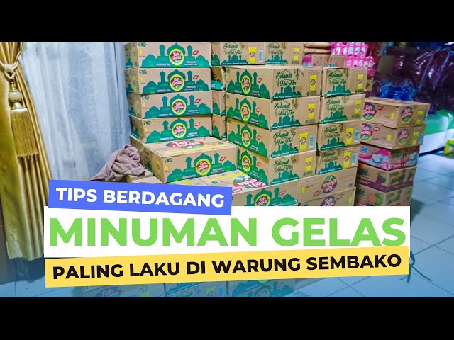 MINUMAN GELAS WAJIB ADA DI WARUNG SEMBAKO class=