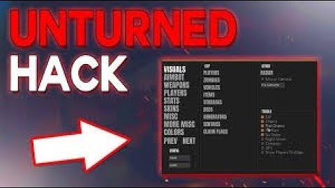 Unturned Hacks 2020 (UPDATED) (WORKING)