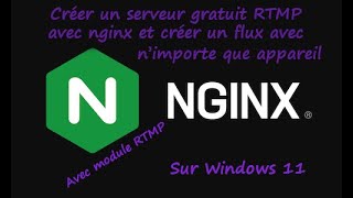 Create a free RTMP server in windows 11 with nginx ,create an rtmp stream (DJI drone, smartphone,PC) Create a free RTMP server in windows 11 with nginx ,create an rtmp stream (DJI drone, smartphone,PC)