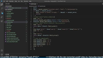 Belajar singkat koneksi PHP 7 ke database mariadb / mysql menggunakan mysqli pakai msqli extention.