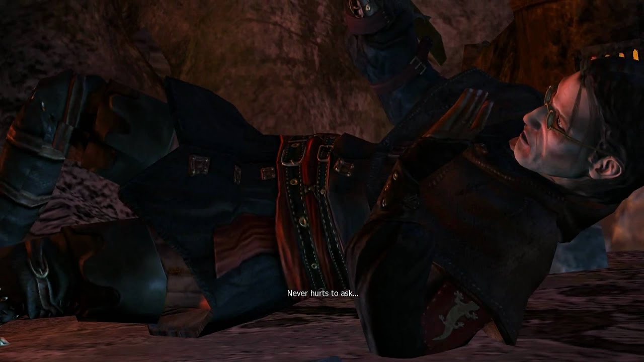 The Witcher - Fighting the Professor