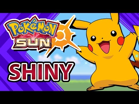 POKEMON SUN AND MOON | SHINY PIKACHU IN 83 SOS ENCOUNTERS