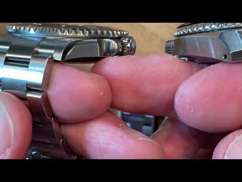 Rolex Sub 124060 vs Grand Seiko 9F 200m Divers SBGX337