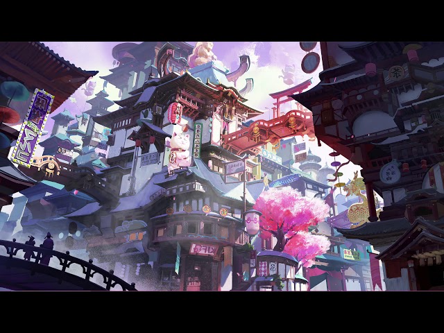 Video Live wallpaper «Chinese Cartoon City»