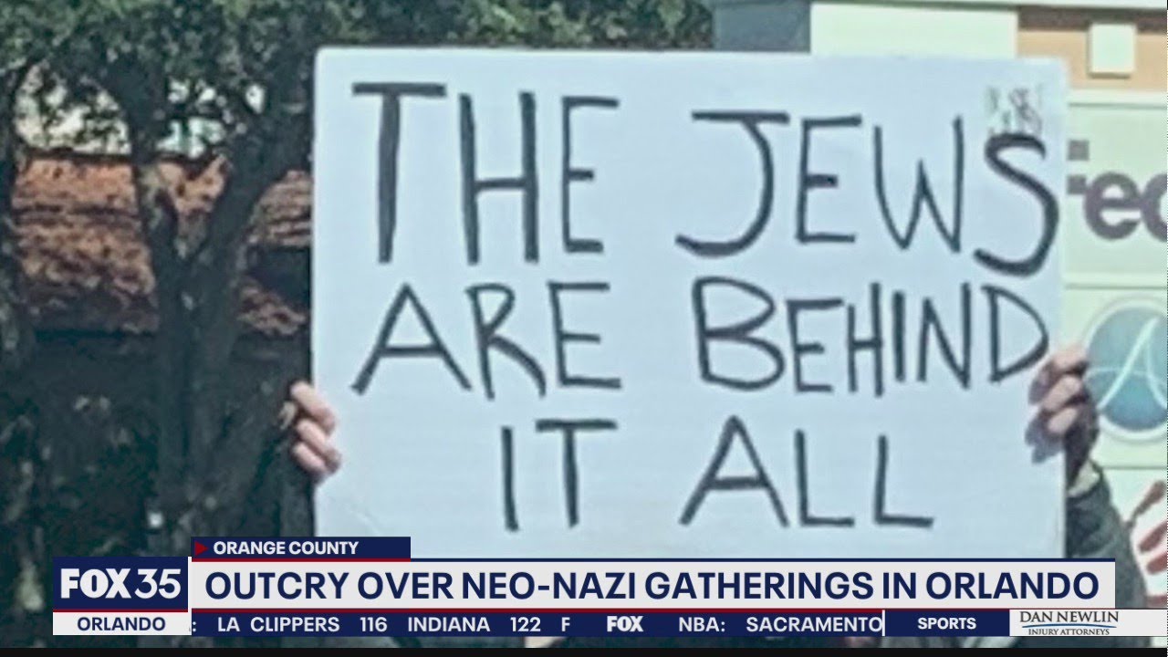 Jewish community reacts to Nazi demonstrators rallying across Central Florida