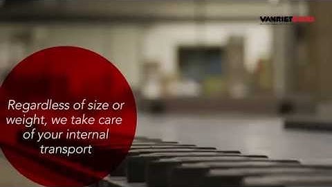 Kitchen Handling by VanRiet Material Handling Systems