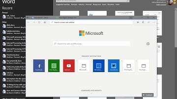 Hands on with Windows 10 Redstone 5 Build 17643 including Sets with Microsoft Office