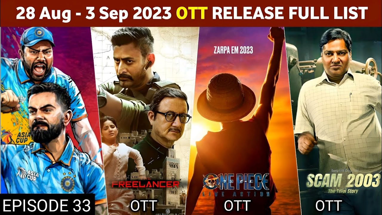 This Week 28 August to 3 September OTT Movie and Web Series Release Update Full List Netflix, Prime