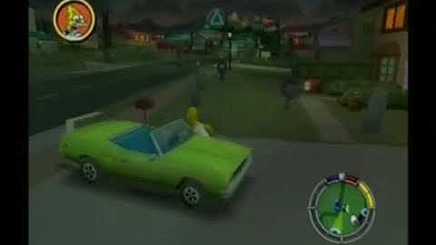 The Simpsons: Hit & Run (PS2): Homer Simpson 2- Wasp Camera locations (Game Walkthrough)