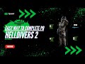 EASIEST WAY TO COMPLETING PERSONAL ORDER ( Helldivers 2 Gameplay #51 )