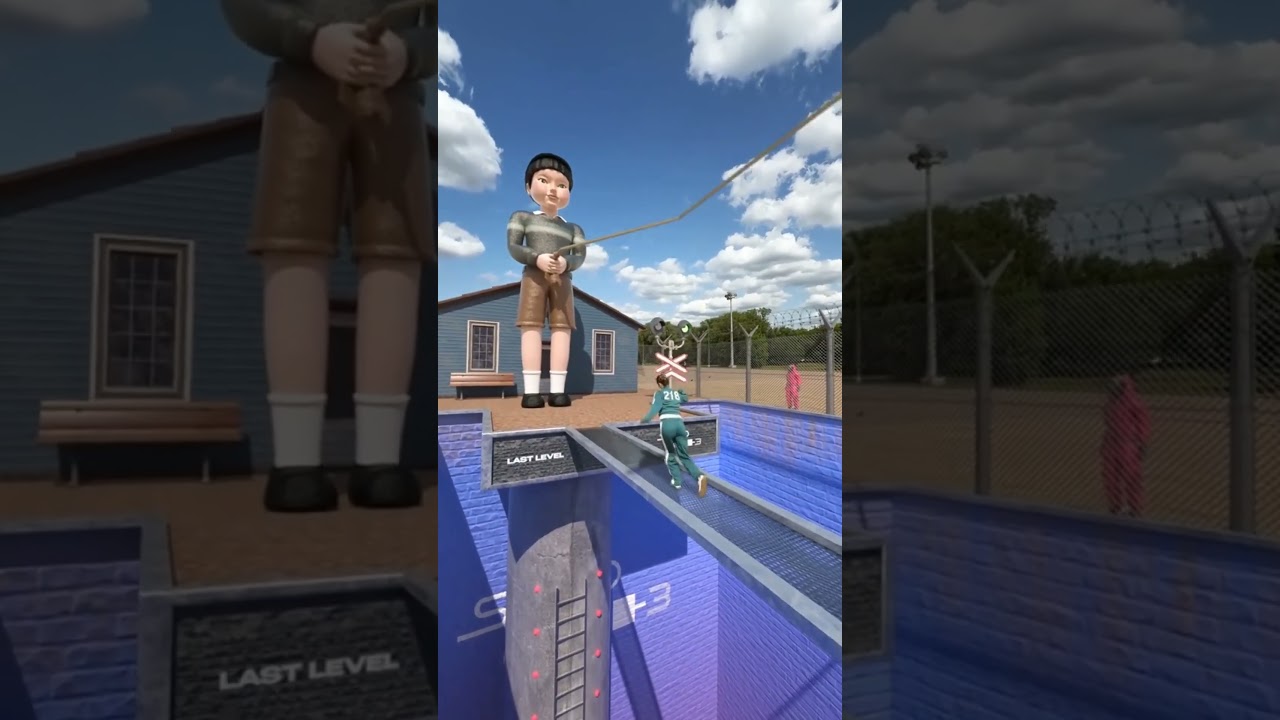 Squid game season 3 jump rope by CGI 😱