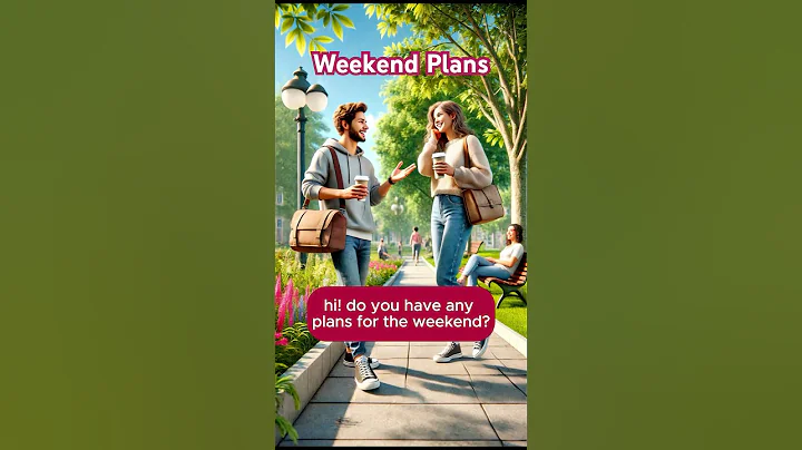 Weekend Plans | Easy English Conversation for Beginners | Talking About Your Weekend #shorts