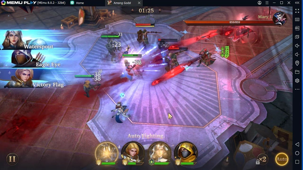 How to Play Among Gods! RPG Adventure on Pc with Memu Android Emulator
