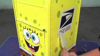 "SpongeBob Mailpants" Mailbox