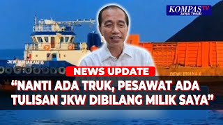 Viral Kapal JKW Mahakam, Jokowi sebut Biasa Saja, Tak Ada Hubungannya dengan Saya