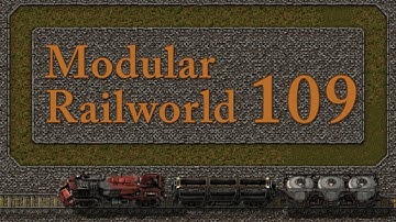 Factorio Modular Railworld #109 - Miner Defragmentation
