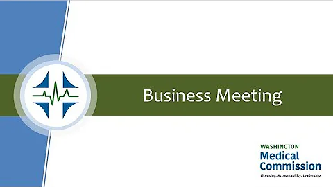 WMC Business Meeting May 9, 2025