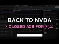 Trading Options Live: 25% on NVDA | Nvidia Cuts Q4 Guidance