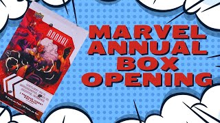 Marvel Annual Hobby box opening. One of the better entry level products.