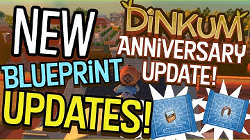 Dinkum Anniversary Update New Blueprint Unlocks