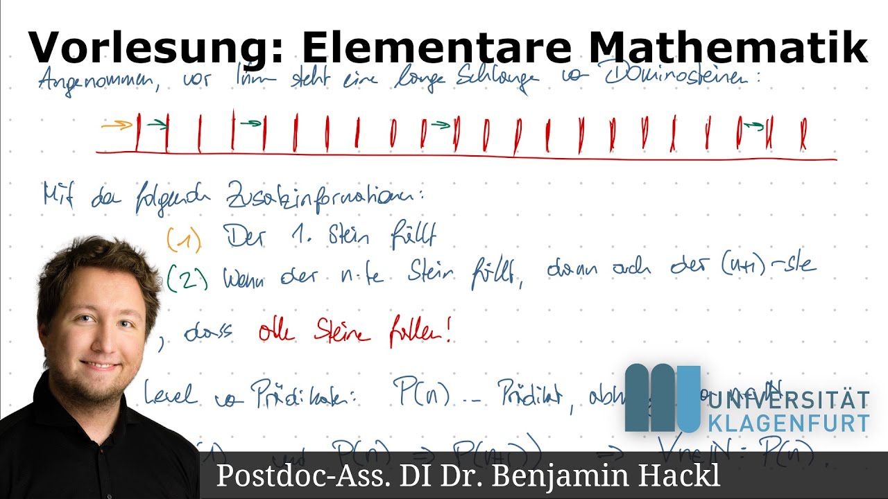 VU Elementare Mathematik, Einheit 3 (Mengenlehre + Induktion)