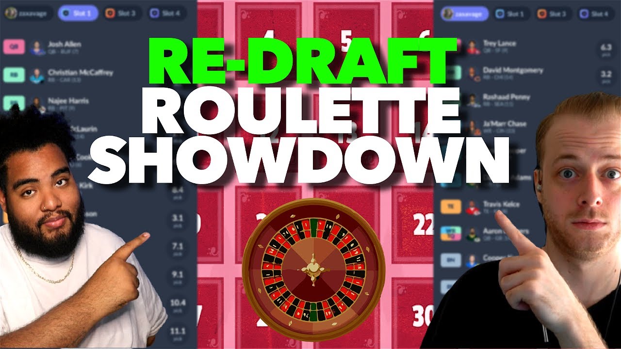 Showdown Roulette Fantasy Football Roulette Showdown - YouTube