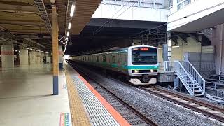 JR東日本E231系0番台マト115編成　北千住駅1番線発車　20240331 155232