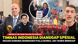 Download Lagu 🔴TIMNAS DIUNDANG PIALA DUNIA❗️Bukti Garuda Spesial di Mata Dunia - Jay Idzes Siap Demi Ibu Pertiwi MP3