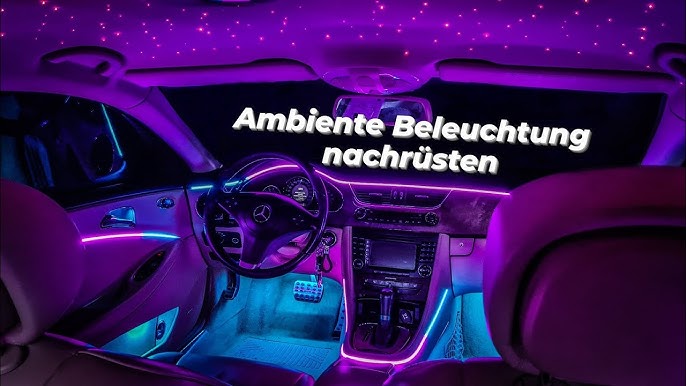 ambitrim® Digital RGB LED Ambientebeleuchtung / Einbauanleitung / Audi TTS  8J 