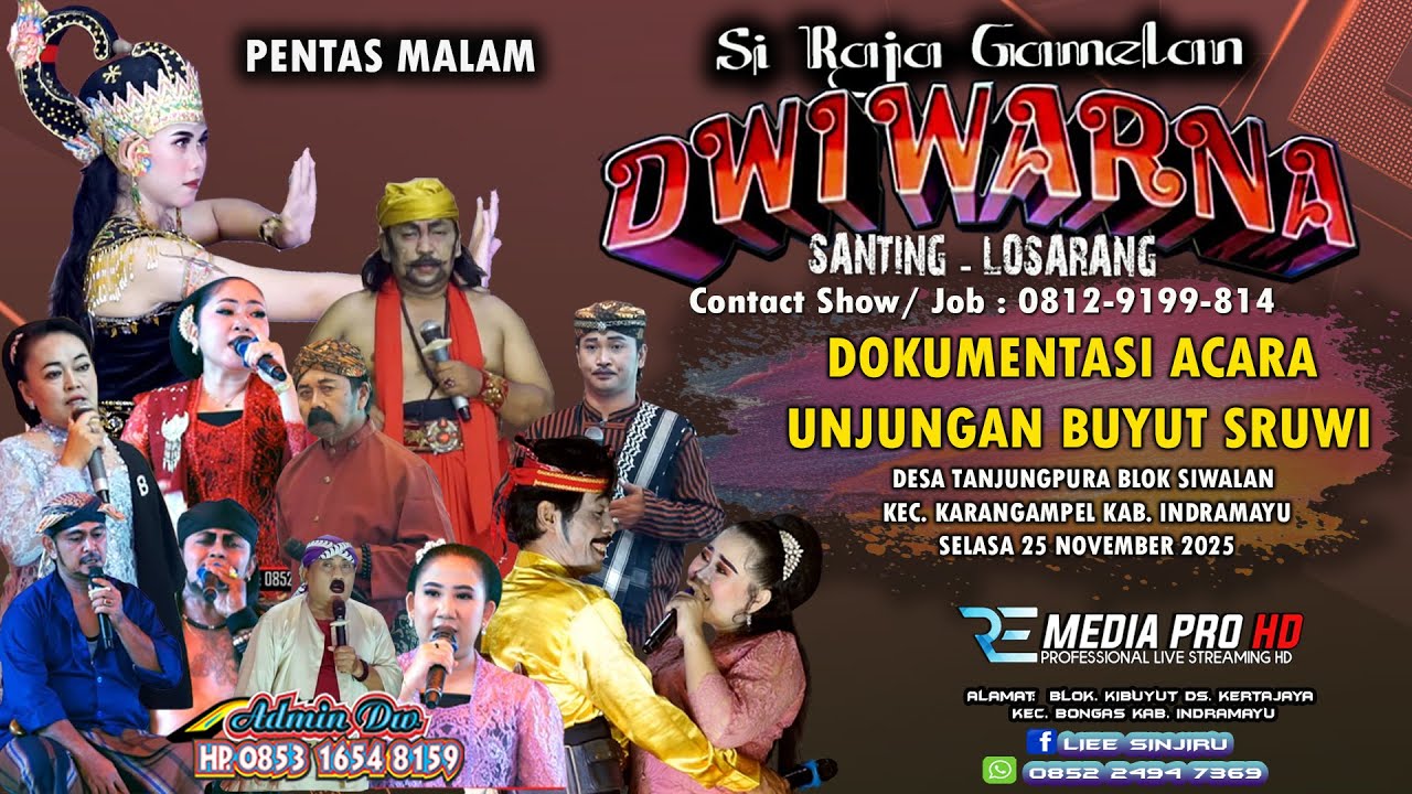LIVE PAGELARAN SANDIWARA DWI WARNA || DESA TANJUNGPURA - KARANGAMPEL II SELASA 25 NOVEMBER 2025