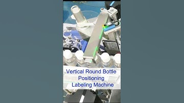 Santuo Vertical Round Bottle Positioning Labeling Machine