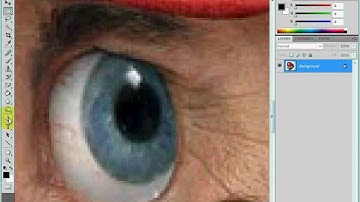 Change/edit eye color in adobe photoshop cs4 very easy tutorial