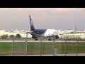 LAN take off from Miami International Airport