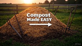 🌱 Everyone Overcomplicates Composting – Do This Instead (The Amish Method)