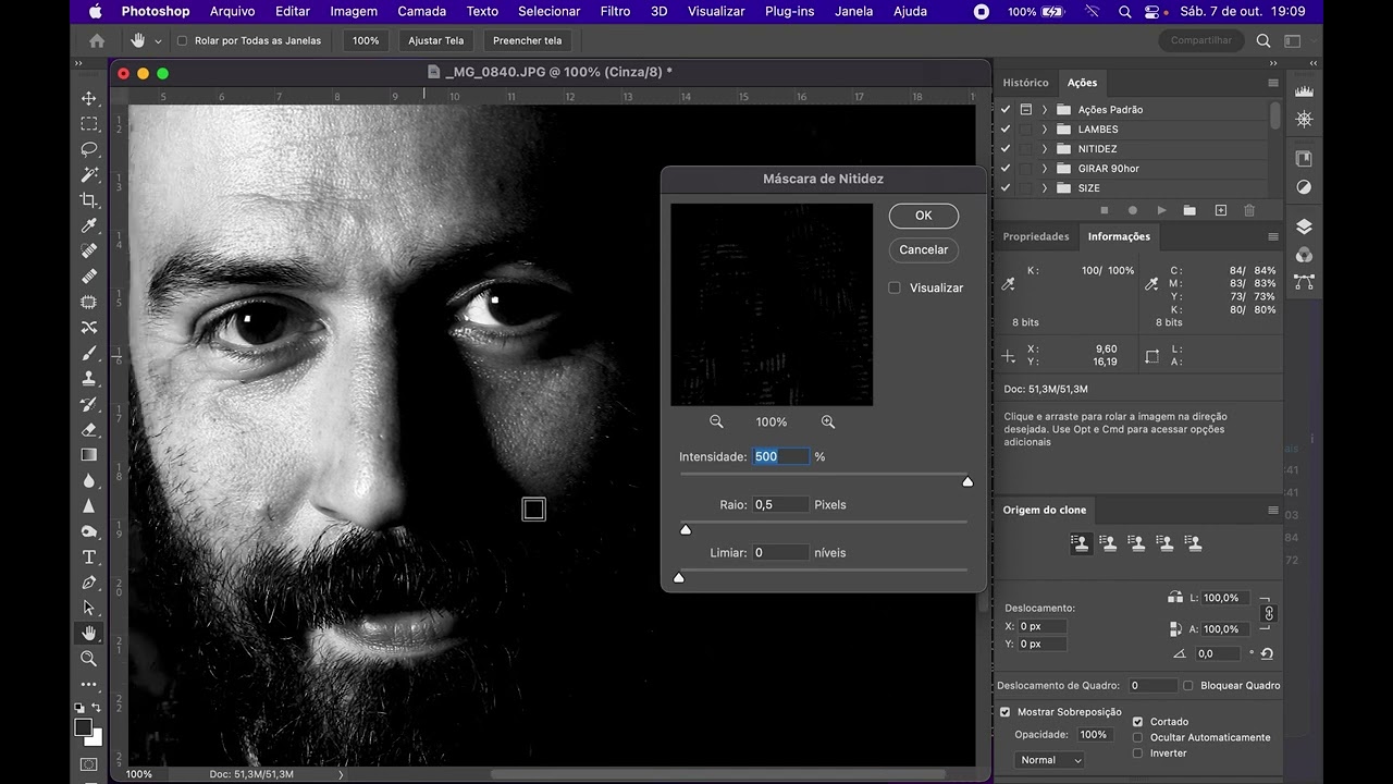 CIANOTIPIA negativos tratamento no photoshop