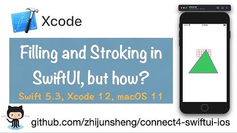 iOS SwiftUI 005: Filling and stroking a shape in SwiftUI, but how?