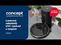 Robotický Vysávač S Mopom 3 V 1 Laser UVC Concept VR3520 REAL FORCE Robotický Vysávač S Mopom 3 V 1 Laser UVC Concept VR3520 REAL FORCE
