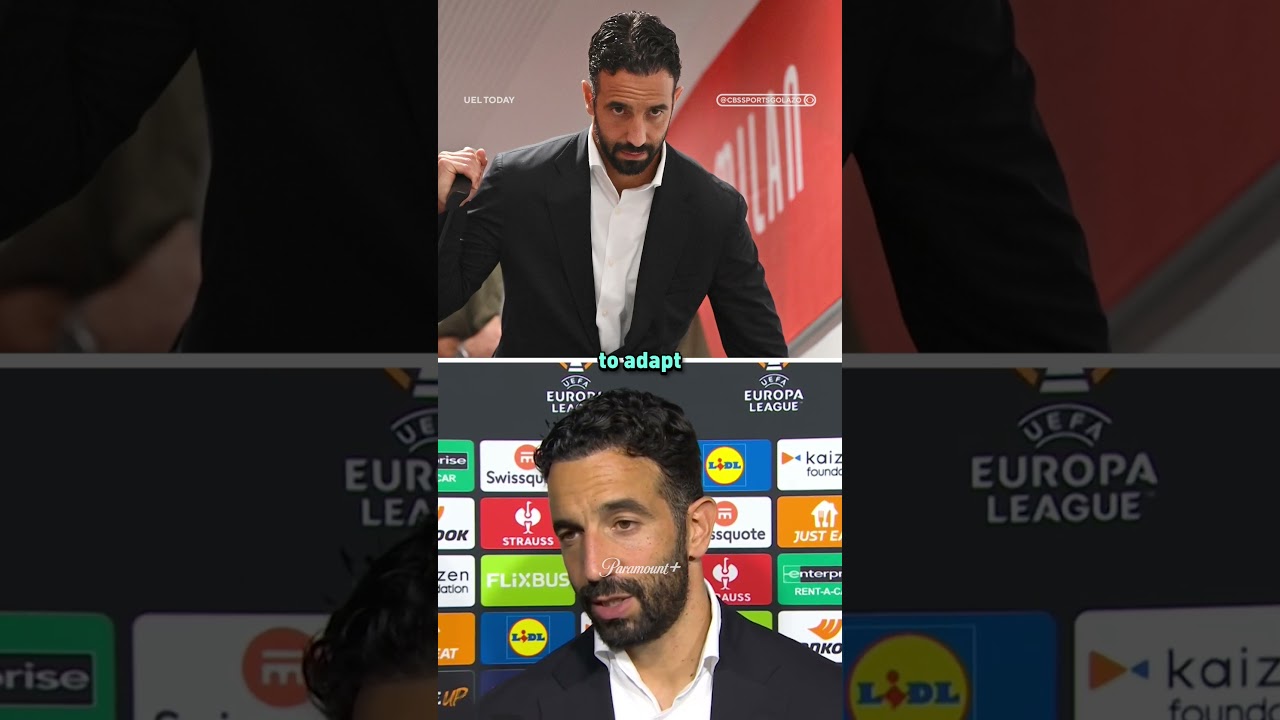 Milan head coach Ruben Amorim explains what went wrong for his side vs. Benfica 🗣️ #UELToday